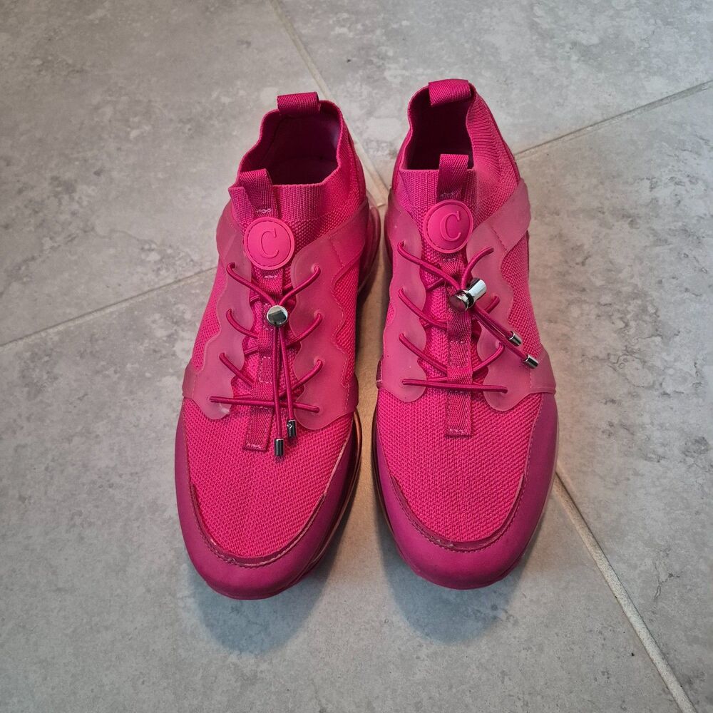 Womens Carvela Hot Pink Sneakers